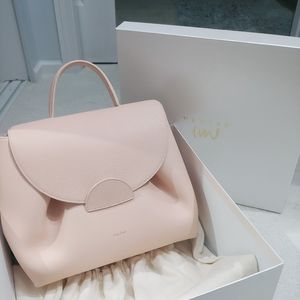 Polene numero un bag in blush pink